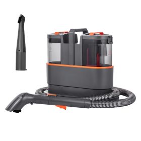 Carpet Cleaner Machine, 50.72 oz Clean Water Tank & 27.05 oz Dirty Water Tank, Portable Upholstery Shampooer, 11.5Kpa Handheld Furniture Extractor
