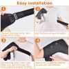 Heated Shoulder Brace Electric Heating Pad Therapy Shoulder Heating Wrap Compression Sleeve for Shoulder Pain Muscle Stiffness Bursitis Tendonitis