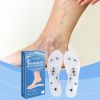 Houkea Comfortable Massage Insoles Leg Raised Invisible Support Durable Lightweight Massage Insoles