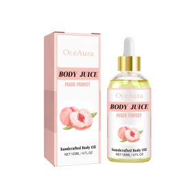 Peach Scented Body Oil Hydrating, Moisturizing, And Firming Massage Oil (Option: 1pc)